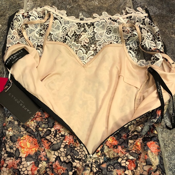 Multicolour floral bodycon semi formal dress - Picture 7 of 7